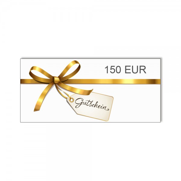 Gutschein über 150 EUR